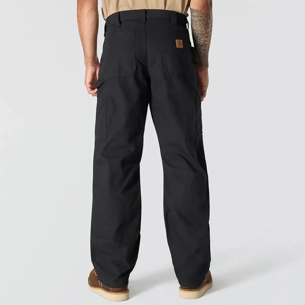 CARHARTT MEN'S UTILITY ORIGINAL DUNGAREE WORK PANT LOOSE FIT CANVAS B151 33x34 - Picture 5 of 5